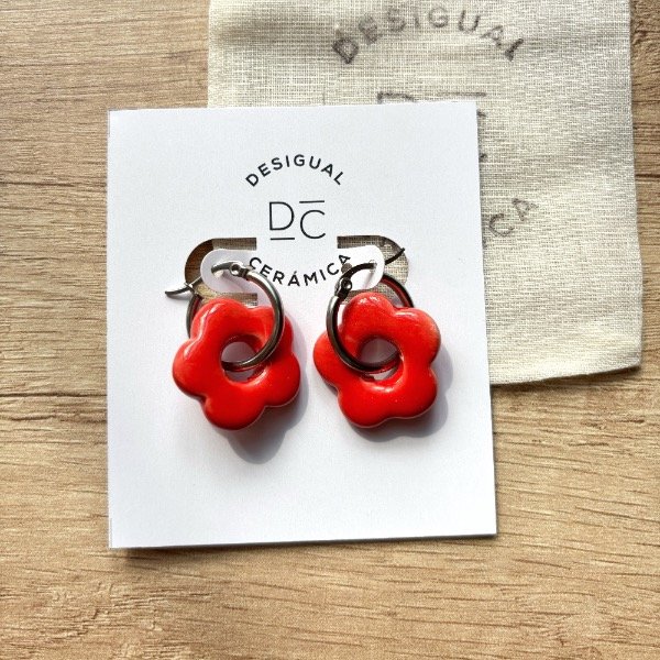 Producto - Aros Flopy rojos