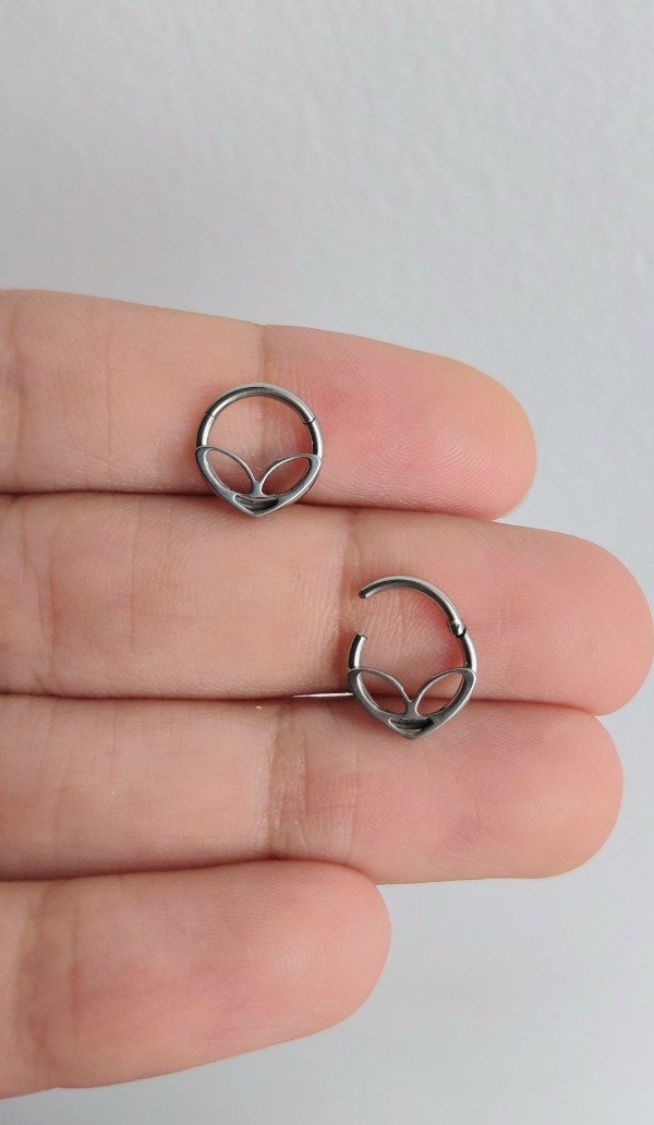 Producto - Piercing de Acero Argollita Clicker 10mm Lisa (unidad)