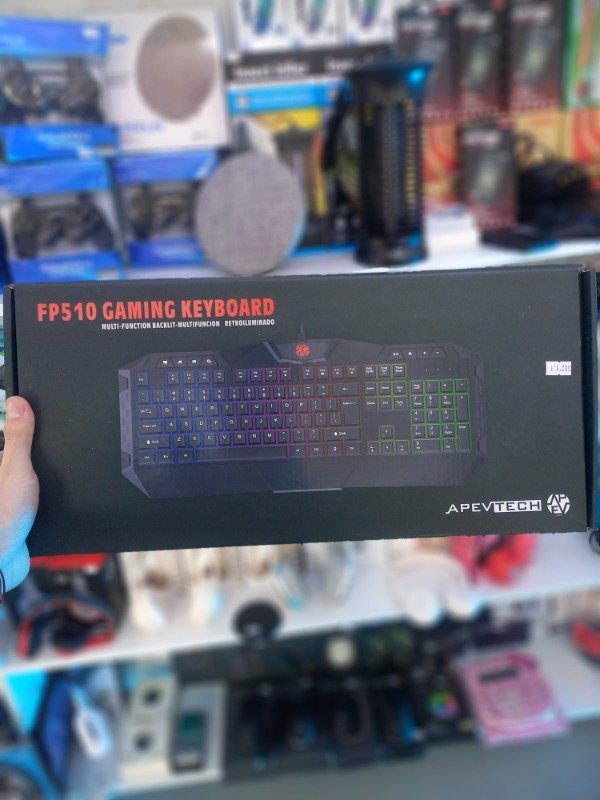 Producto - TECLADO RETROILUMINADO FP510