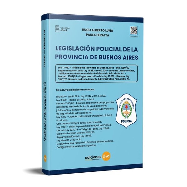 Producto - Legislación Policial De La Provincia De Buenos Aires . Luna
