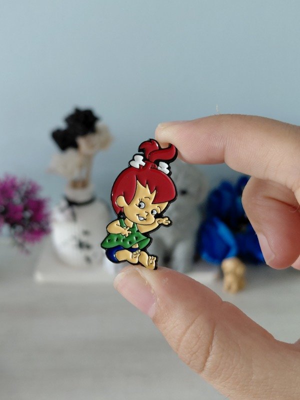 Producto - Pin metalizado - Los Picapiedras #0088