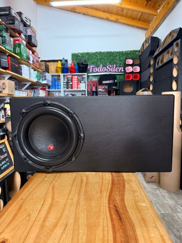 Producto - SUBWOOFER AUDIOPIPE 12 PULGADAS 800RMS DOBLE BOBINA CON CAJON MDF DUCTADO