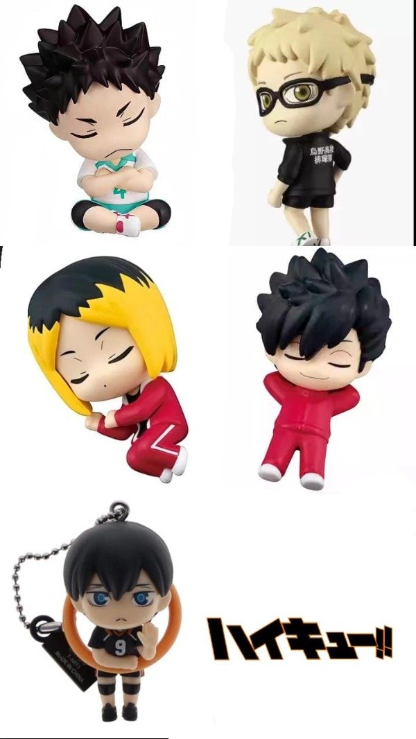 Producto - Gashapones originales Haikyu - BANDAI - 5cm (ingrese para elegir)