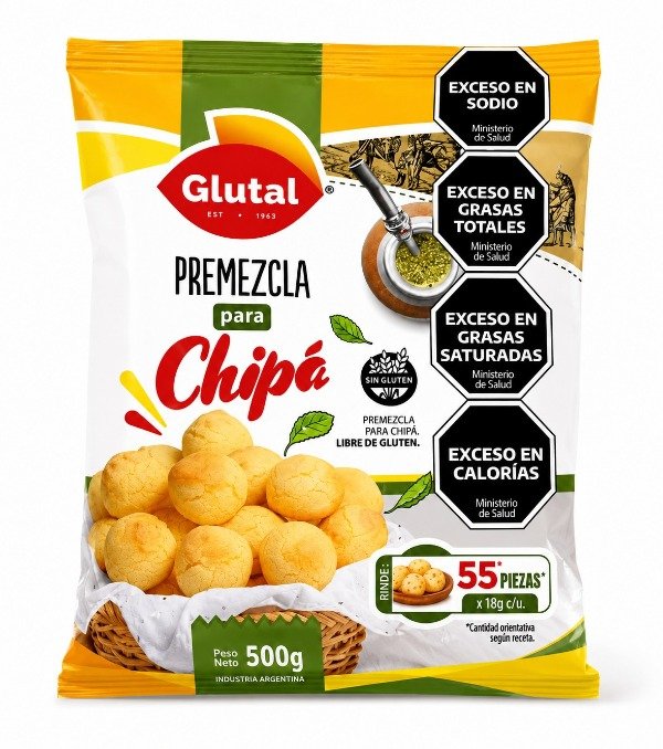 Producto - PREMEZCLA PARA CHIPA POR 500GR GLUTAL