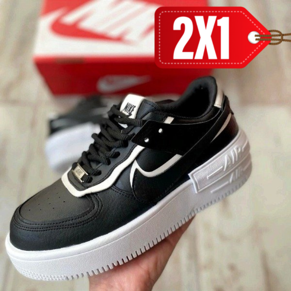 Producto - Nike Air Force One Shadow Black and White