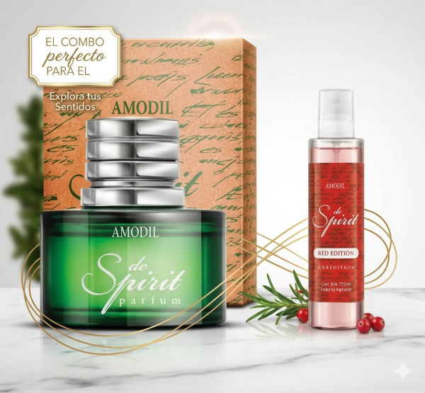 Producto - Combo "De Spirit" Perfume + Deocolonia