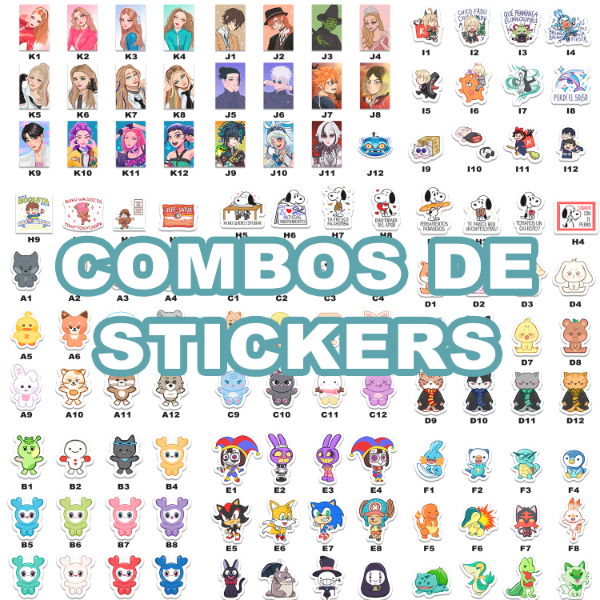 Producto - COMBO MUCHOS STICKERS