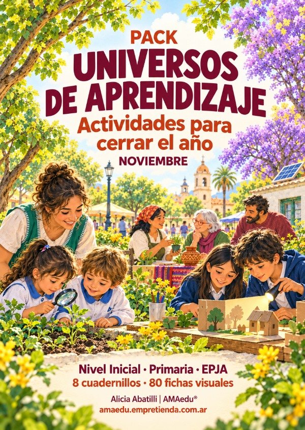 Producto - Pack UNIVERSOS DE APRENDIZAJE (8 Cuadernillos) - 0