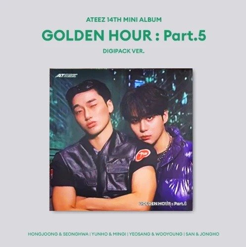 Producto - Ateez Golden Hour Part 5 (Digipack Unit Version) SAN y JONGHO