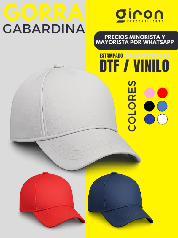 Producto - GORRA GABARDINA