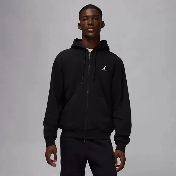 Producto - Air Jordan Brooklyn Fleece Full-Zip Mens Hooded Sweatshirt Black