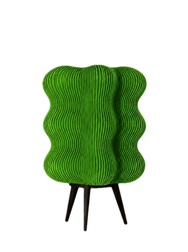 Producto - Lámpara de Mesa Ondulada Akinari  35x25 cm Iluminación de Diseño y Ambiente - 2