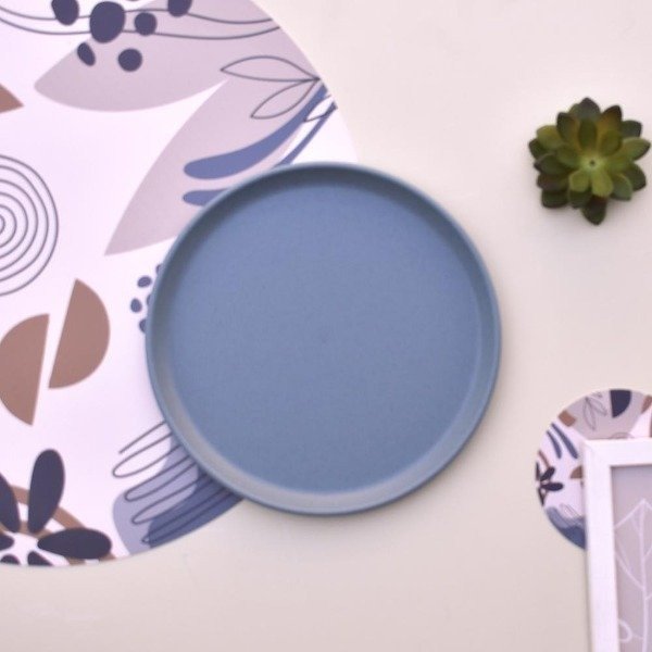Producto - PLATO CHICO PLASTICO BAMBU