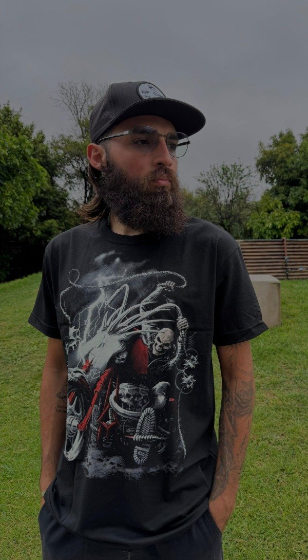 Producto - Remera Moto Látigo-Glow in the Dark-Edición Limitada