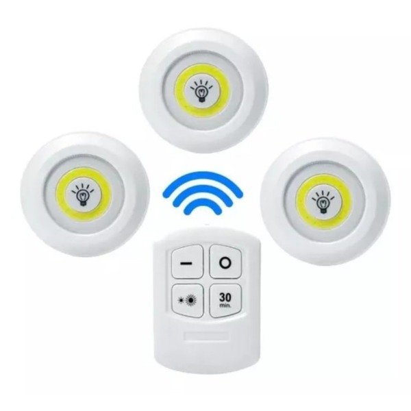 Producto - LUZ DE PLACARD X3 CON CONTROL