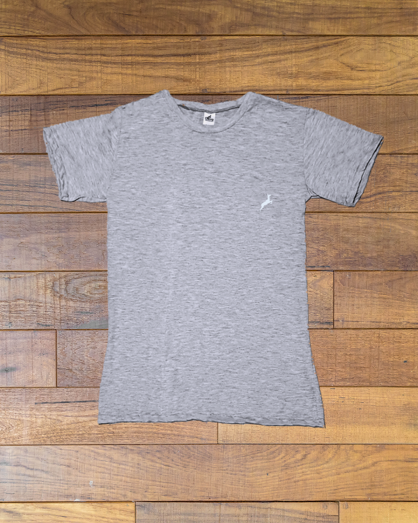 Producto - Remera Lisa Algodón - Gris