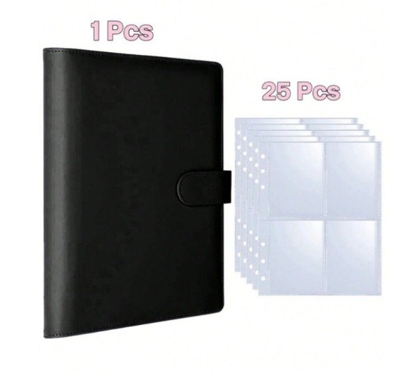 Producto - Binder Macaron a5 Negro