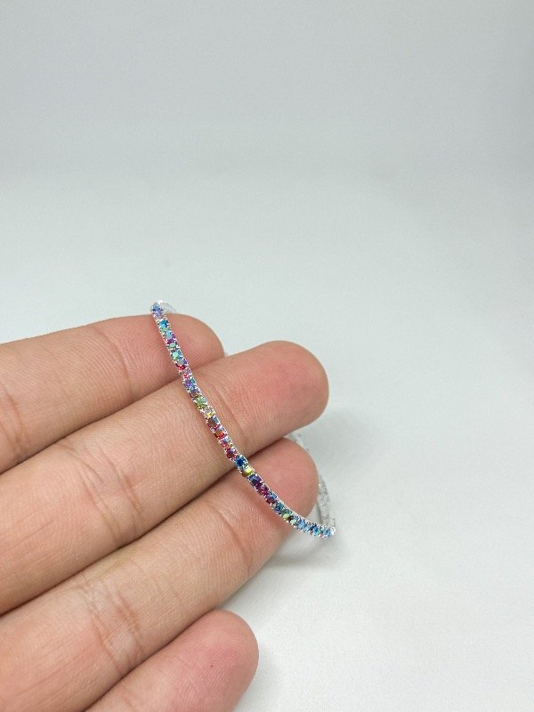 Producto - Pulsera elástica de strass varios colores
