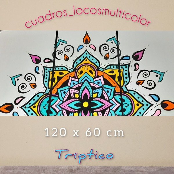 Producto - MANDALA TRÍPTICO mod 1 - 0