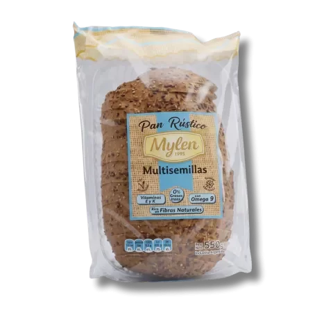 Producto - Pan Rústico Multisemillas Mylen 550gr