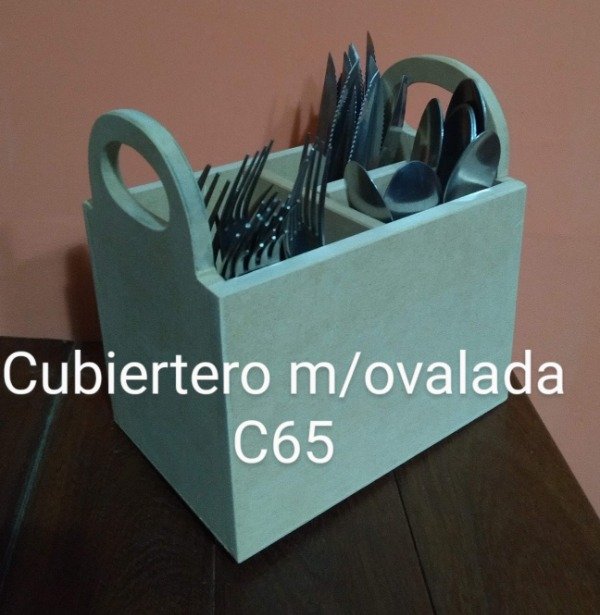 Producto - Cubiertero rectangular manija ovalada