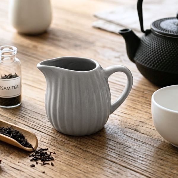 Producto - TETERA CREMERA CERAMICA ESMALTADA 300CC