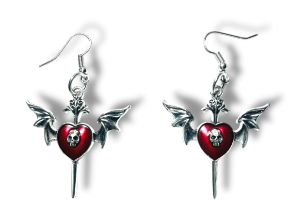 Producto - Aros corazon estacado.