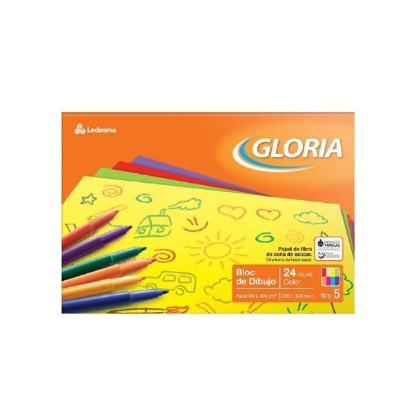 Producto - BLOCK COLOR GLORIA N5 24 HJS