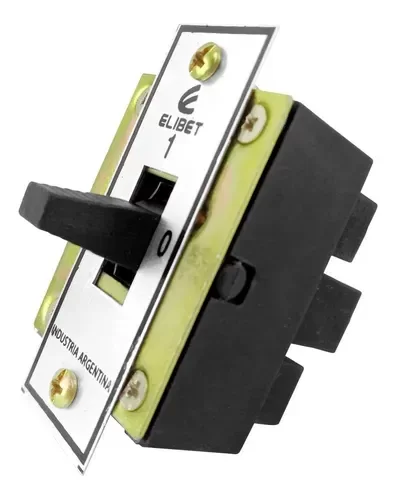 Producto - INTERRUPTOR 2 POLOS 16 AMP ELIBET