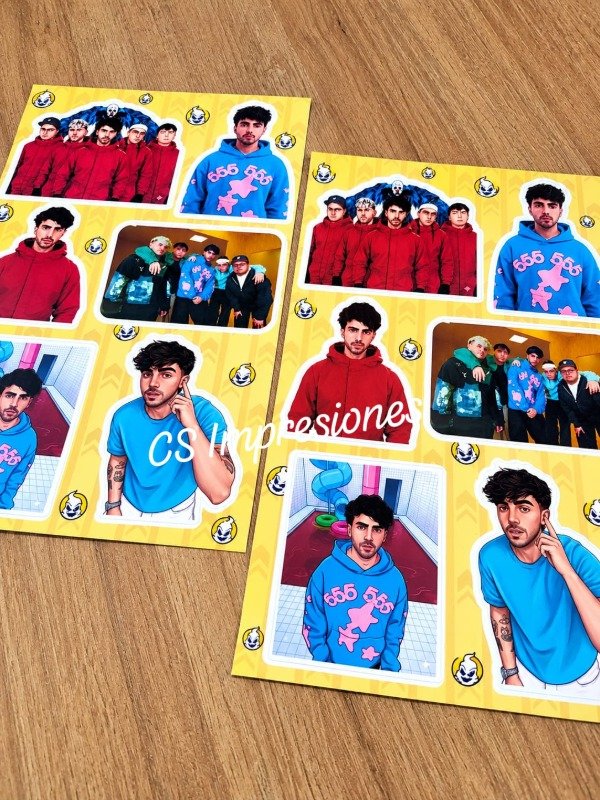 Producto - Stickers Fede - Backrooms - Club Misterio - 0