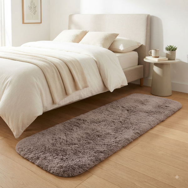 Producto - ALFOMBRA PELO LARGO LISO 45X180CM