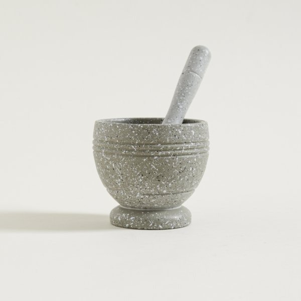 Producto - MORTERO DE PLASTICO GRIS GRANITE 10X9CM