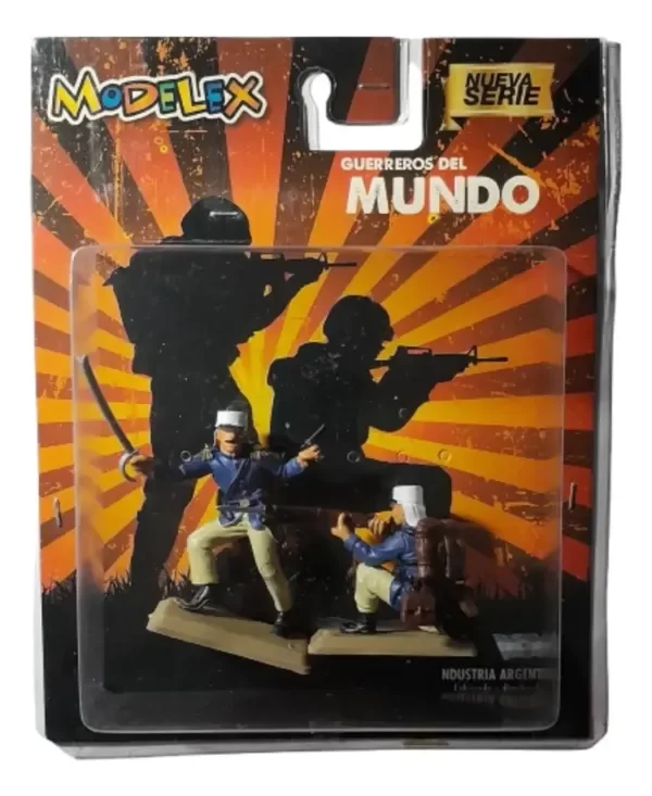 Producto - Fallado! Soldadito A Pie De Plastico Blister x 2 Legion Extranjera (26) Modelex - 0