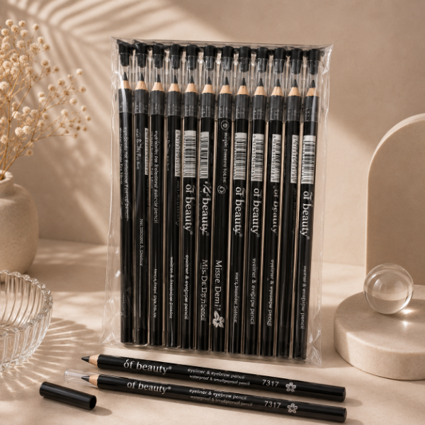 Producto - DELINEADOR PARA CEJAS NEGRO HUDA X12PCS WH-7317