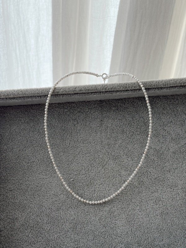 Producto - CONJUNTO PERLITAS Y BOLITAS DE PLATA