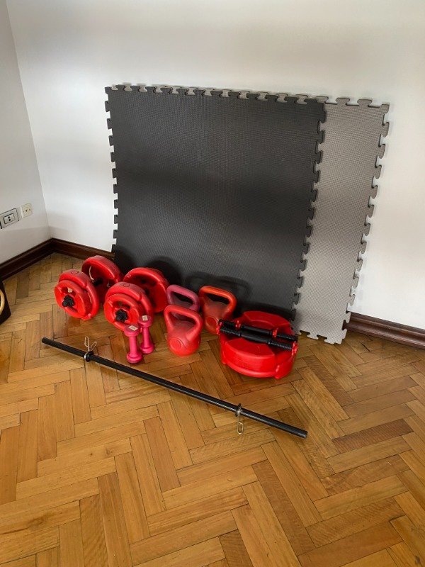 Producto - KIT DE ENTRENAMIENTO PLÁSTICO CON MAT ENCASTRABLE. PRECIO POR TODO #10194