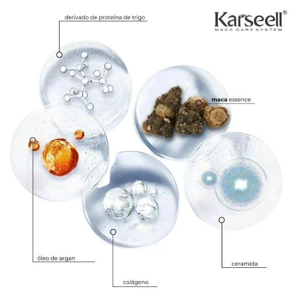 Producto - Combo Mascarilla KARSEELL 500gr y Aceite esencial Maca 50ml - 1