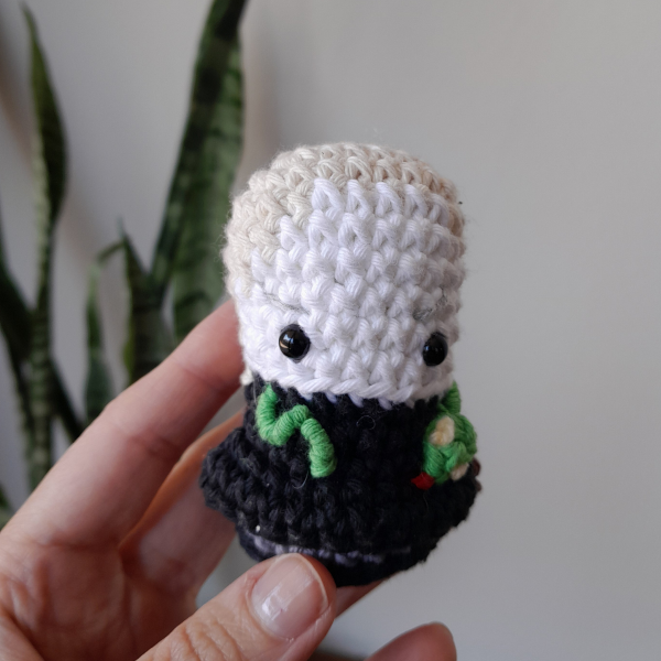 Producto - Profesor Quirrell Mini - Harry Potter amigurumi - 0