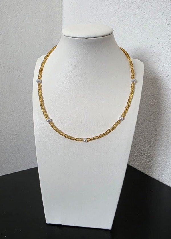Producto - Collar Mostaza