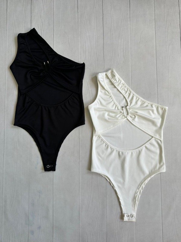 Producto - [6820] Body 1 hombro cut out "U" microfibra