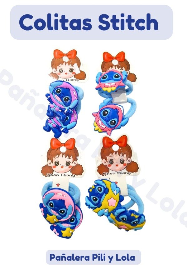 Producto - Par colitas Stitch (Consultar modelo disponible)