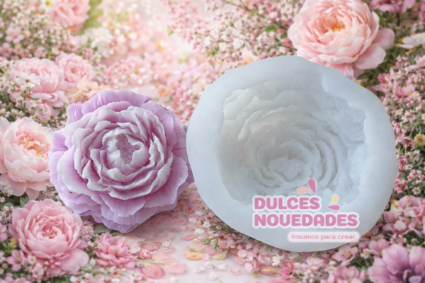 Producto - MOLDE PEONIA FACIL DESMOLDABLE