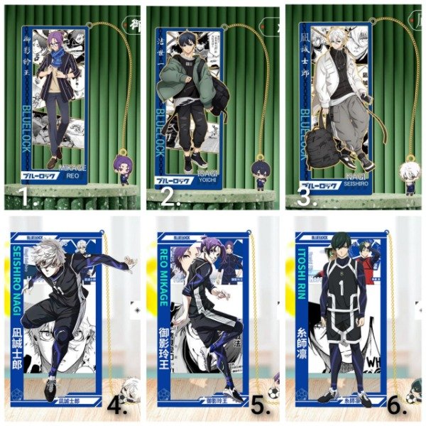 Producto - Marca Paginas - Blue Lock 3 - Ingrese para elegir