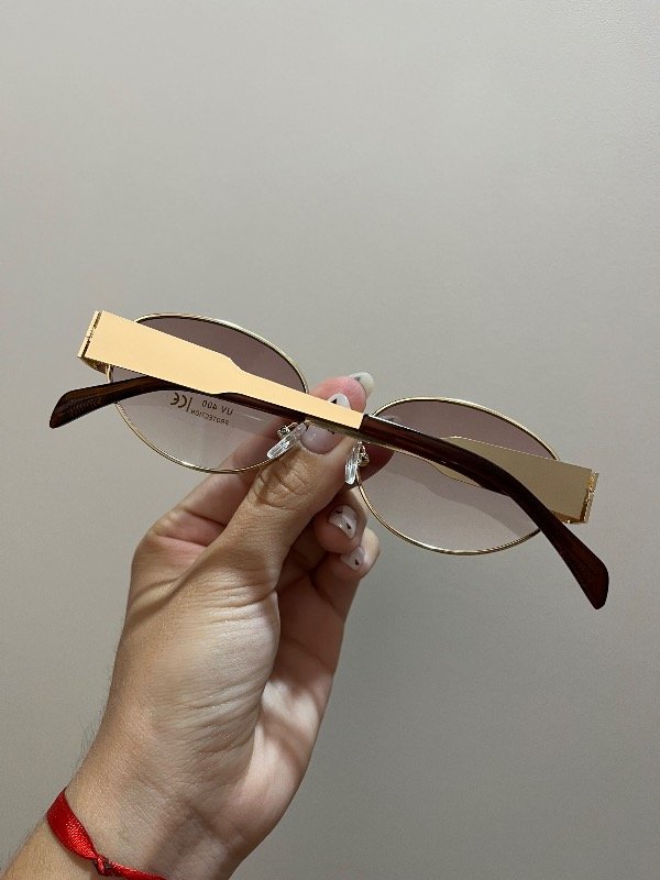 Producto - Lentes Celene Semi Rosa Dorado - 1