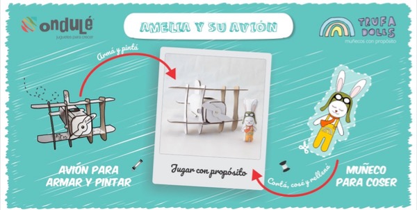 Línea Me armás - Mil Hojas Juego Libre