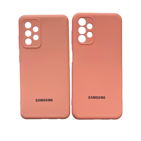 Producto - FUNDA PARA SAMSUNG DE SILICONA COLOR ROSA CHICLE A13 A52