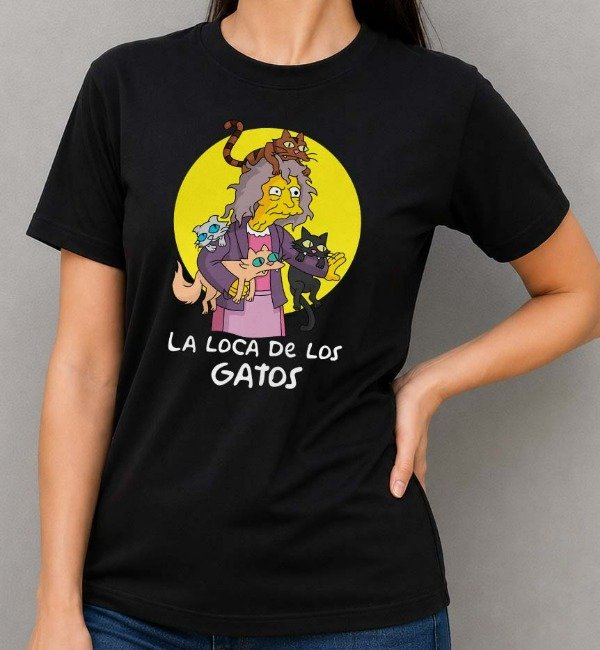 Producto - Remeras Negras Unisex DTF Los Simpsons - 5