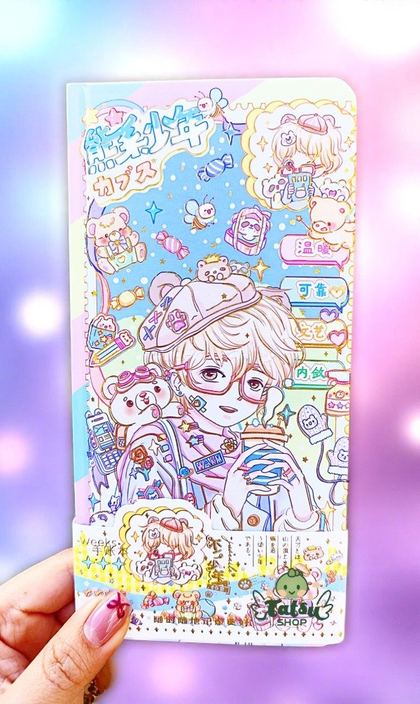 Producto - #3 Cuaderno Decora Kei Boy