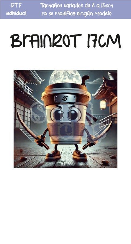 Producto - BRAINROT - 17CM