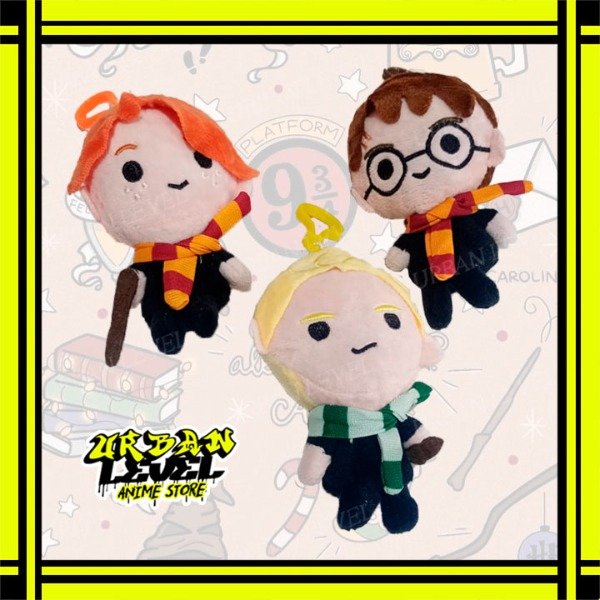 Producto - Llavero Peluche Harry Potter - Draco Malfoy - Ron weasley